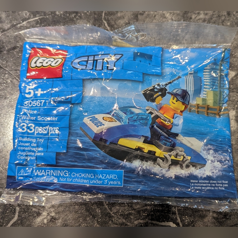 Lego City police water scooter plybag 30567